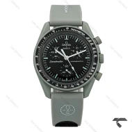 امگا سواچ ماموریت به عطارد بند رابر طوسی Swatch-10193-U