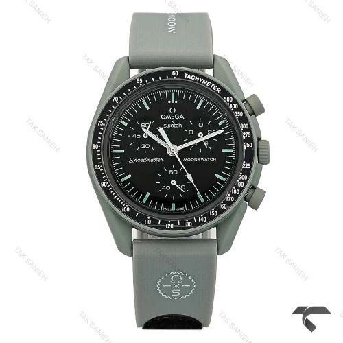 امگا سواچ ماموریت به عطارد بند رابر طوسی Swatch-10193-U