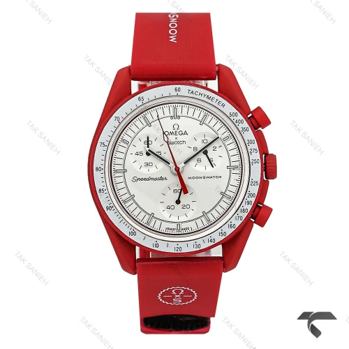 ساعت امگا سواچ ماموریت به مریخ بند رابر Swatch-10195-U
