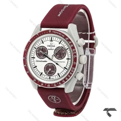 ساعت امگا سواچ ماموریت به پلوتون بند رابر Swatch-10199-U