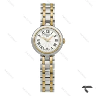 ساعت زنانه تیسوت Bellissima دورنگ طلایی ایندکس یونانی تقویم دار Tissot-10203-L
