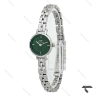 ساعت دنیل ولینگتون زنانه مینی Petite سیلور صفحه سبز بندفلزی DW-10437-L