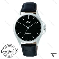 ساعت کیو اند کیو مردانه مدل C36A-015PY کلاسیک بند چرم مشکی QQ-10525-G