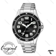 سلاعت کیو اند کیو مردانه QB64J225Y صفحه مشکی QQ-10555-G