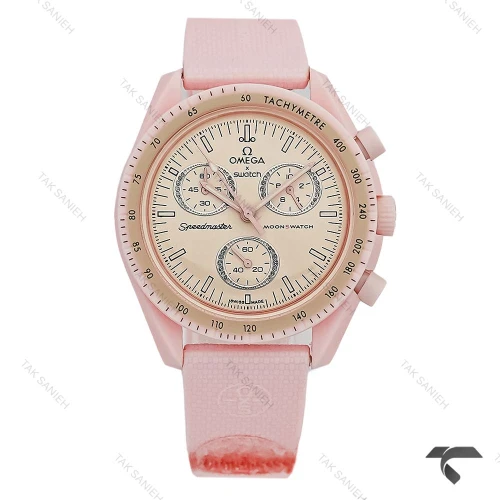 ساعت امگا سواچ ماموریت به زهره (ونوس) بند رابر جدید Swatch-10606-U