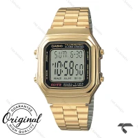 ساعت کاسیو دیجیتالی A178WGA-1A طلایی  Casio-10245-U