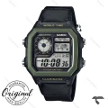 ساعت کاسیو جهان نما AE-1200WHB-1BV مردانه بند برزنت مشکی Casio-10247-G