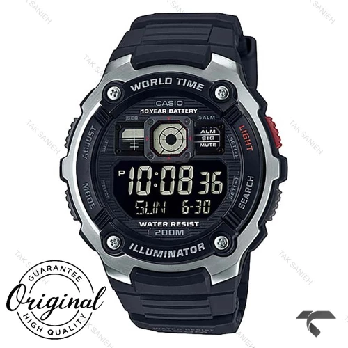 ساعت کاسیو دیجیتالی AE-2000W-1BV مردانه اورجینال Casio-10250-G