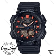 ساعت کاسیو AEQ-110W-1A2V مردانه عقربه نارنجی Casio-10252-G