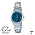 ساعت کاسیو LTP-1170A-2AR سیلور صفحه سرمه ای زنانه Casio-10266-L