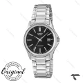 ساعت کاسیو زنانه LTP-1183A-1A سیلور صفحه مشکی Casio-10271-L