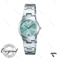 ساعت زنانه کاسیو LTP-1241D-3A سیلور صفحه تیفانی Casio-10275-L