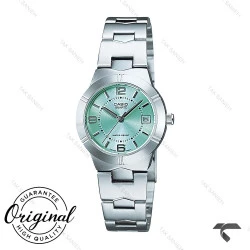 ساعت زنانه کاسیو LTP-1241D-3A سیلور صفحه تیفانی Casio-10275-L