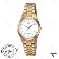 ساعت کاسیو LTP-1274G-7A زنانه طلایی صفحه سفید Casio-10279-L