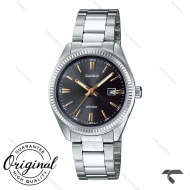 ساعت کاسیو زنانه LTP-1302D-1A2V تقویم دار عقربه طلایی Casio-10282-L