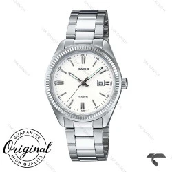 ساعت زنانه کاسیو LTP-1302D-7A1V سیلور صفحه سفید Casio-10284-L