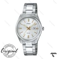 ساعت کاسیو LTP-1302D-7A2V زنانه سیلور عقربه طلایی Casio-10285-L