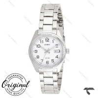کاسیو زنانه LTP-1302D-7BVDF سیلور صفحه سفید Casio-10286-L