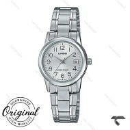 ساعت کاسیو LTP-V002D-7B زنانه نقره ای Casio-10305-L