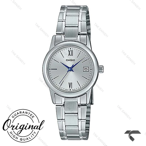 ساعت کاسیو زنانه LTP-V002D-7B3 تمام سیلور Casio-10306-L