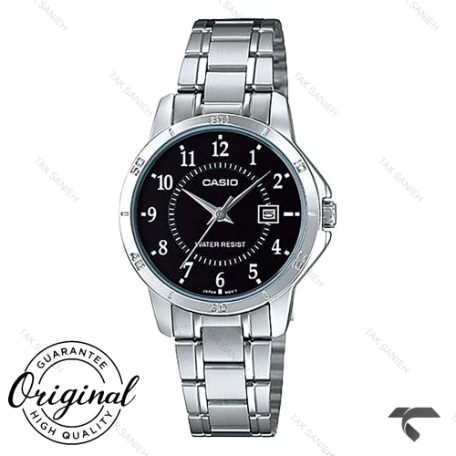 ساعت کاسیو زنانه تقویم دار LTP-V004D-1B سیلور Casio-10308-L
