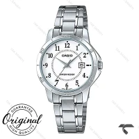 ساعت زنانه کاسیو LTP-V004D-7B سیلور صفحه سفید Casio-10311-L