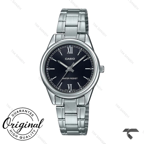 ساعت کاسیو زنانه LTP-V005D-1B2 سیلور مشکی Casio-10318-L