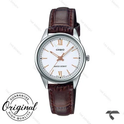 ساعت کاسیو LTP-V005L-7B3 زنانه اورجینال بند چرم Casio-10329-L