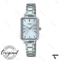 ساعت زنانه کاسیو LTP-V009D-2EU سیلور صفحه آبی Casio-10334-L
