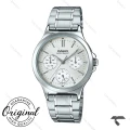 ساعت کاسیو LTP-V300D-7 زنانه تمام سیلور Casio-10340-L
