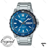 ساعت کاسیو MTD-125D-2A1V مردانه سیلور صفحه آبی Casio-10351-G