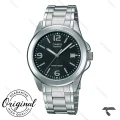ساعت مردانه کاسیو MTP-1215A-1A سیلور صفحه مشکی Casio-10355-G