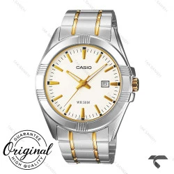 ساعت مچی کاسیو مردانه MTP-1308SG-7AV دورنگ طلایی Casio-10362-G