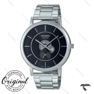 کاسیو مردانه سیلور MTP-B130D-1AV صفحه مشکی Casio-10375-G