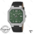 ساعت کاسیو مستطیلی MTP-B195L-3AV مردانه صفحه سبز Casio-10379-G