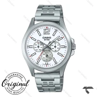 ساعت کاسیو مردانه MTP-E350D-7BV سیلور کرنوگراف Casio-10380-G
