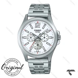 ساعت کاسیو مردانه MTP-E350D-7BV سیلور کرنوگراف Casio-10380-G