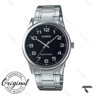 ساعت کاسیو مردانه MTP-V001D-1BU سیلور صفحه مشکی Casio-10394-G