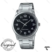 ساعت کاسیو مردانه MTP-V001D-1BU سیلور صفحه مشکی Casio-10394-G