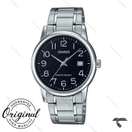 ساعت کاسیو MTP-V002D-1BU مردانه فلزی صفحه مشکی Casio-10395-G