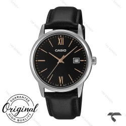ساعت کلاسیک کاسیو MTP-V002L-1B3U مردانه بند چرم Casio-10396-G