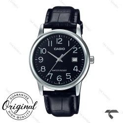 ساعت کاسیو MTP-V002L-1BU مردانه اورجینال نقره ای مشکی Casio-10397-G