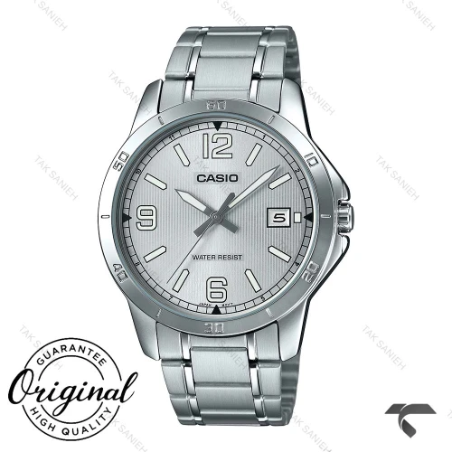 ساعت کاسیو مردانه MTP-V004D-7B2U تمام سیلور Casio-10400-G