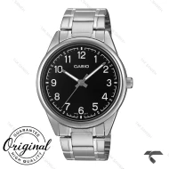 ساعت کاسیو مردانه MTP-V005D-1B4U سیلور صفحه مشکی Casio-10404-G