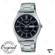 ساعت کاسیو MTP-V006D-1CU مردانه سیلور صفحه مشکی Casio-10409-G