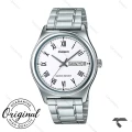 ساعت کاسیو مردانه MTP-V006D-7BU سیلور ایندکس یونانی Casio-10411-G