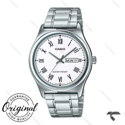 ساعت کاسیو مردانه MTP-V006D-7BU سیلور ایندکس یونانی Casio-10411-G