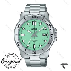 ساعت کاسیو مردانه MTP-VD01D-3E1VU سیلور صفحه تیفانی Casio-10421-G