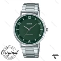 ساعت کاسیو مردانه MTP-VT03D-3B سیلور صفحه سبز Casio-10423-G