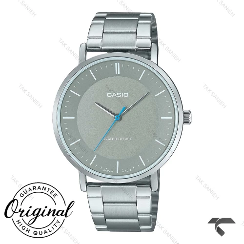 ساعت کاسیو MTP-VT04D-8E مردانه صفحه طوسی Casio-10425-G